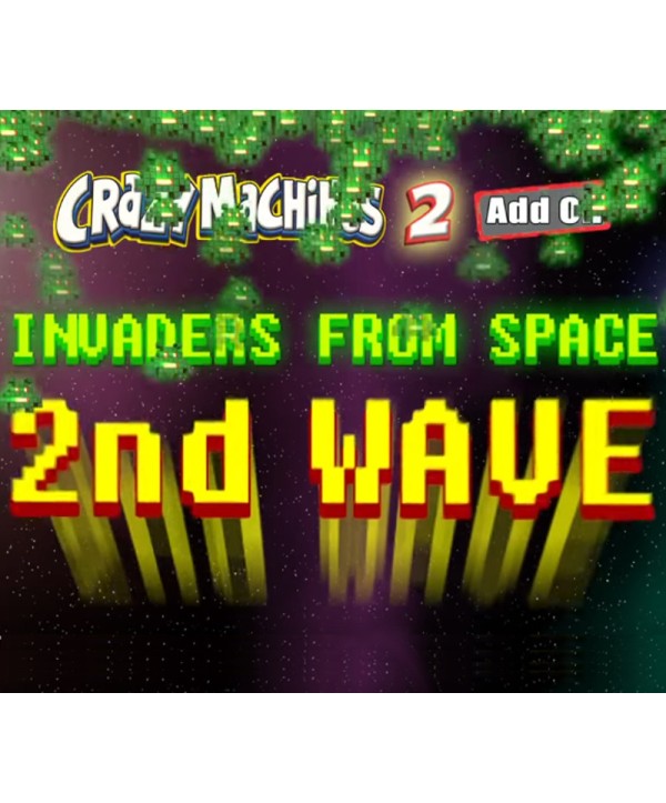 Crazy Machines 2 - Invaders from Space, 2nd Wave DLC Steam Key GLOBAL